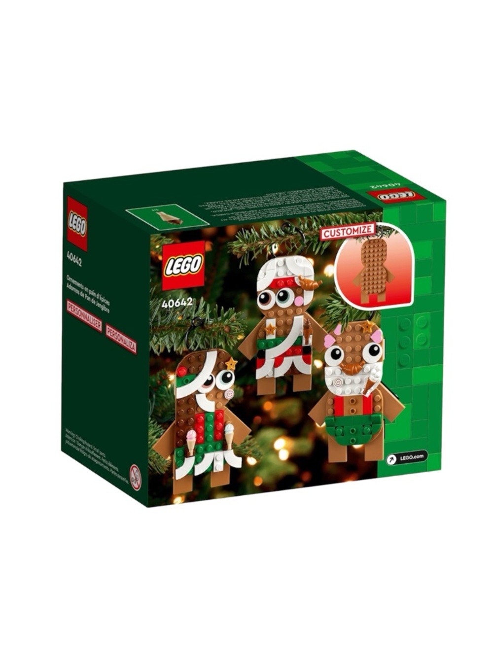NEW Lego Gingerbread Ornaments 40642 Christmas Tree Holidays Toy Retired Product